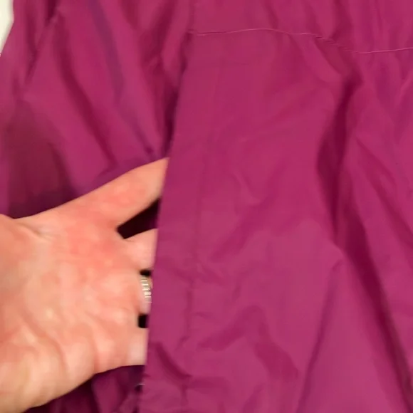 Columbia Purple Waterproof Jacket High Collar - Picture 7 of 10
